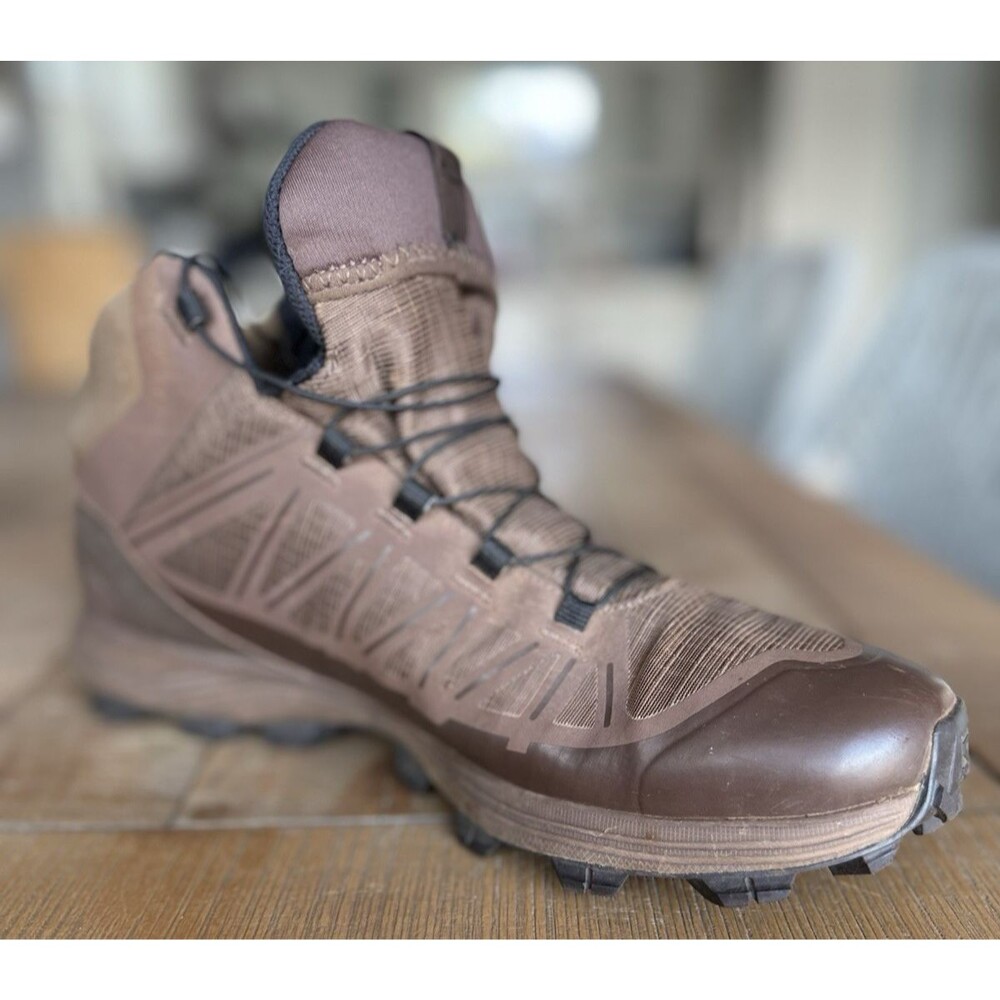 Salomon Speed Assault 2 Brown Unisex Hiking Training Taril Boot Mens 10.5 - Picture 6 of 8